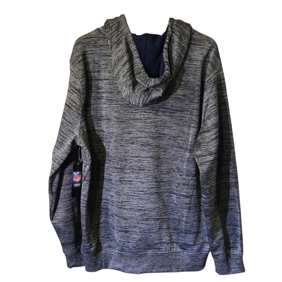 NFL Tennessee Titans Team Apparel Women XXL Mottled Gray/Silver Hoodie Sweatshrt - Picture 5 of 16